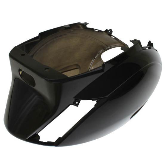 Carénage coque arrière scooter Piaggio 50 Zip SP Noir brillant