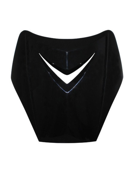 Carénage tablier avant supérieur scooter Peugeot 50 Vivacity 1998-2007 Noir brillant