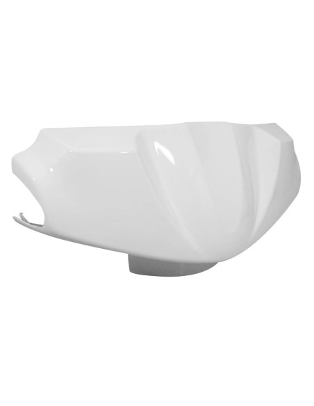 Carénage couvre guidon scooter Peugeot 50 Vivacity 1998-2007 Blanc brillant