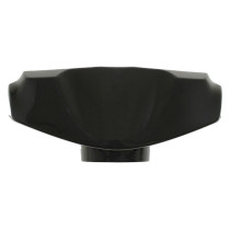 Carénage couvre guidon scooter Peugeot 50 Vivacity 1998-2007 Noir brillant