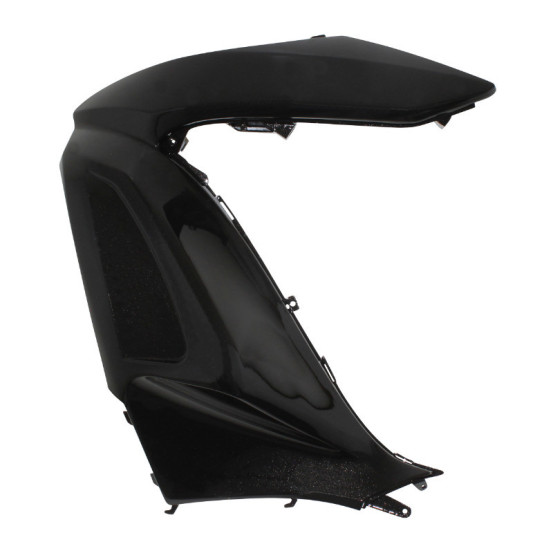 Carénage tablier avant maxiscooter Honda 125 PCX 2010-2013 Noir brillant Gauche