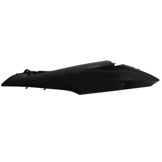Carénage coque arrière maxiscooter Honda 125 PCX 2010-2013 Noir brillant Gauche