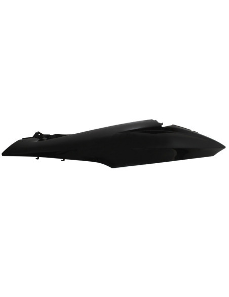 Carénage coque arrière maxiscooter Honda 125 PCX 2010-2013 Noir brillant Gauche