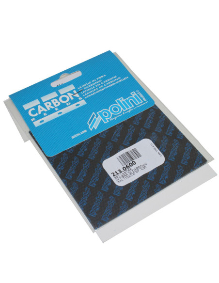 Planches de carbone 110X100 pour clapets compétition POLINI carbone 0,30mm (x2)