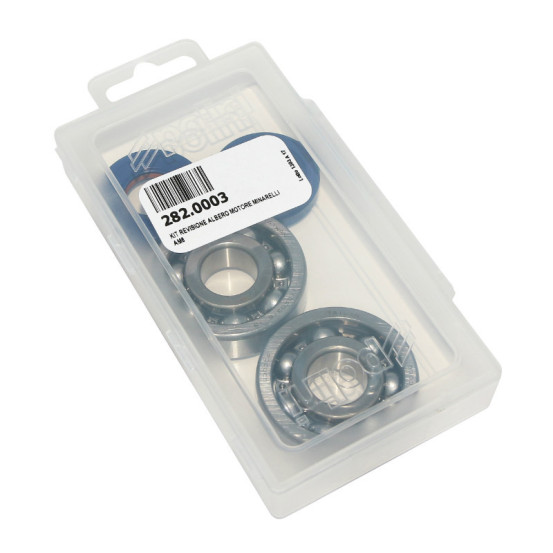 Kit roulement vilebrequin + joints spi POLINI Minarelli 50 AM6 MBK Yamaha Peugeot Rieju Beta