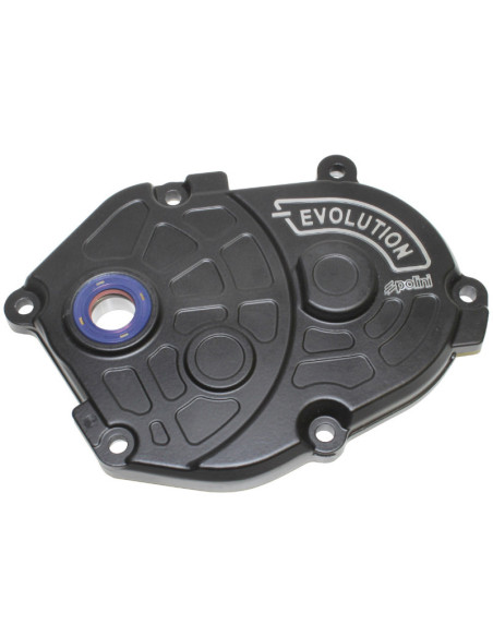 Carter de transmission POLINI Evo noir MBK 50 Booster Stunt Nitro Yamaha 50 BW's Slider Aerox