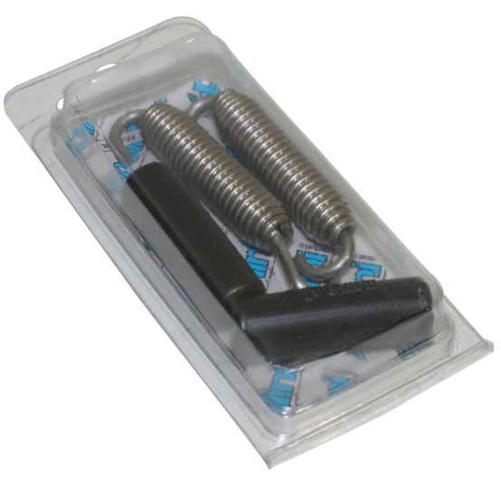 Ressorts de pot POLINI L67mm avec crochet tournant (x2)