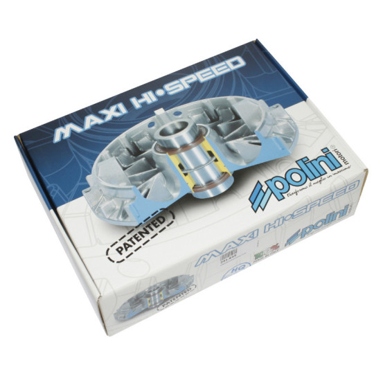 Variateur Hi-Speed POLINI Aprilia/Benelli/Derbi/Gilera/Malaguti/Peugeot/Piaggio/Vespa 200/250/300/350cc