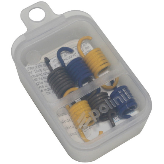 Kit 12 ressorts d'embrayage POLINI +20%/+35%/+50% MBK 50 Booster Yamaha BW's
