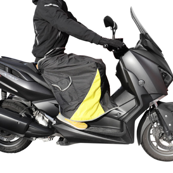 Couvre jambe pilote scooter ADX noir (universel)