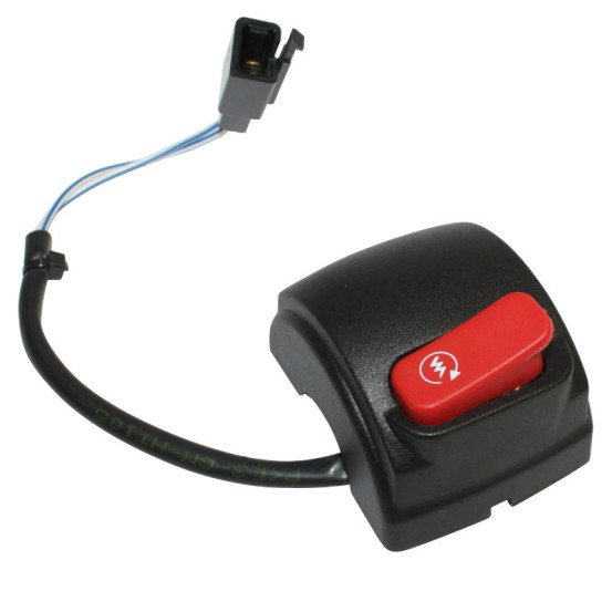 Commodo éléctrique droit noir DOMINO Booster R 2004-2012 / 50 BW'S R 2004-2012