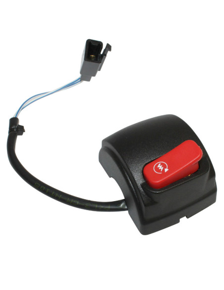 Commodo éléctrique droit noir DOMINO Booster R 2004-2012 / 50 BW'S R 2004-2012