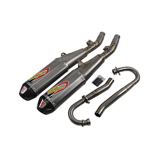 Ligne complète acier embout carbone Pro Circuit T6 Honda 250 CRF-R 2019-2022