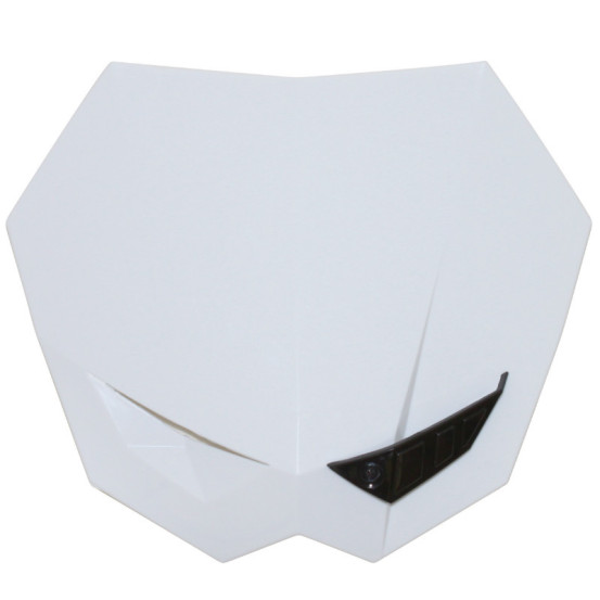 Tête de fourche 50cc Rivale Blanc (avec fixations)