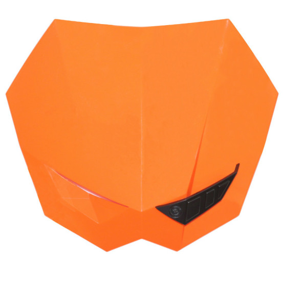 Tête de fourche 50cc Rivale Orange (avec fixations)