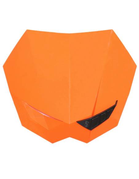 Tête de fourche 50cc Rivale Orange (avec fixations)