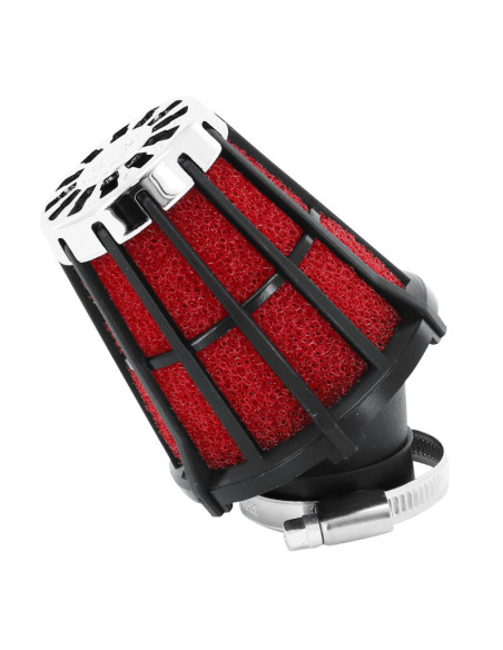 Filtre à air MALOSSI E5 PHBN/PHVA Noir mousse Rouge