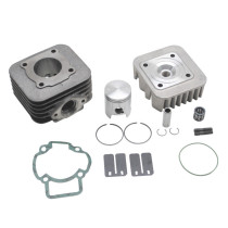 Kit haut moteur complet MALOSSI fonte 50cc Piaggio Zip 2T Typhoon Liberty Gilera Stalker Ice Aprilia SR Air