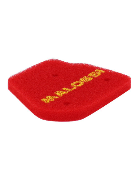 Mousse de filtre à air MALOSSI Double Red Sponge 50cc MBK Nitro Ovetto Yamaha Aerox Neo's Malaguti F10 F12 F15