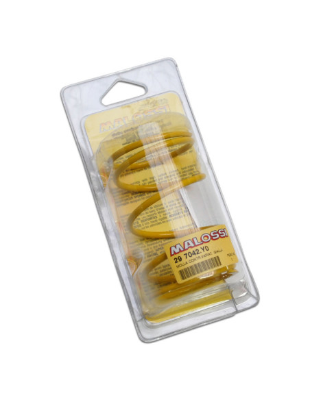 Ressort de poussée 4,1mm Jaune MALOSSI Peugeot 50 TKR Trekker Speedfight Piaggio 50 NRG Typhoon