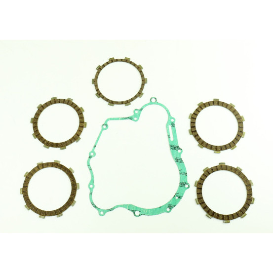 Kit disques embrayage garnis + Joint de couvercle embrayage ATHENA - YAMAHA 125 WR 2009-2011