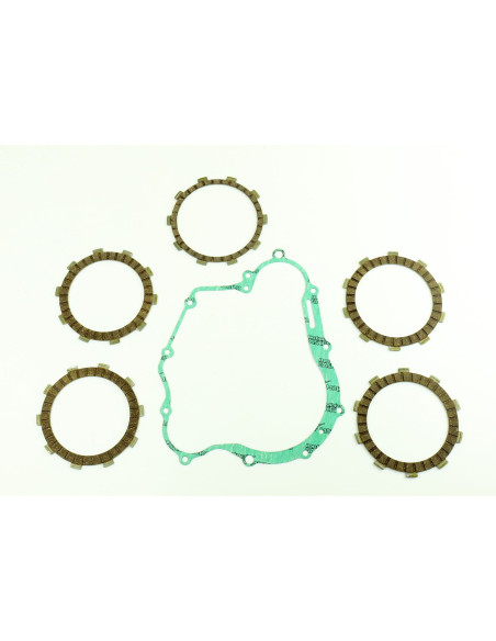 Kit disques embrayage garnis + Joint de couvercle embrayage ATHENA - YAMAHA 125 WR 2009-2011
