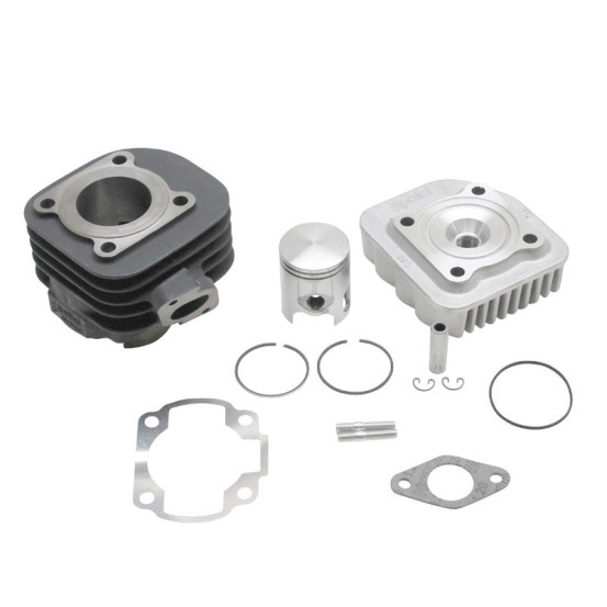 Kit haut moteur 50cc POLINI fonte MBK 50 Ovetto 2T Mach G Yamaha 50 Neo's 2T Jog Aprilia 50 SR Malaguti 50 F10 F12