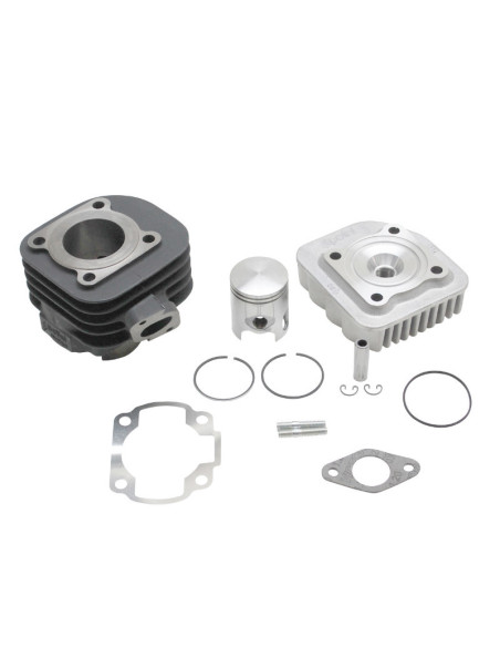 Kit haut moteur 50cc POLINI fonte MBK 50 Ovetto 2T Mach G Yamaha 50 Neo's 2T Jog Aprilia 50 SR Malaguti 50 F10 F12