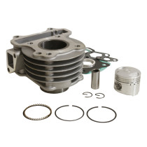 Cylindre piston 50cc 4T GY6 152QMI 52mm Baotian BT49QT Kymco Agility Peugeot V-Clic Sym Orbit (fonte premium)