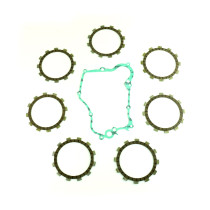 Kit disques embrayage garnis + Joint de couvercle embrayage ATHENA - YAMAHA 125 YZ 1991-1992 2