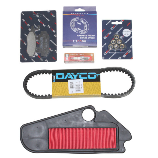 Kit entretien scooter Kymco 50 Agility 4T 12 pouces 2006 (RMS)