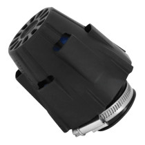 Filtre à air POLINI Blue Air Box PHBG noir fixation droite diamètre 32mm