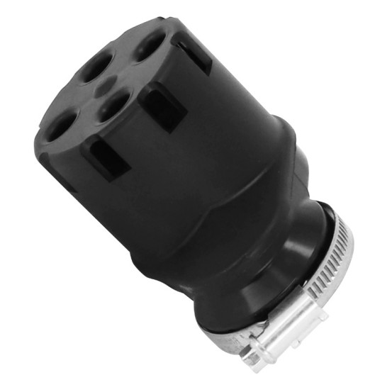 Filtre à air POLINI AIRBOX PHBG noir diamètre 45mm