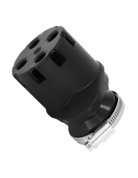 Filtre à air POLINI AIRBOX PHBG noir diamètre 45mm
