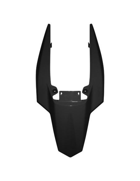 Carénage coque arrière 50 à boite Derbi 50 Senda DRD après 2011 Noir brillant (monocoque)