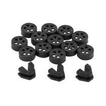 Jeu de couvercles de galets POLINI 16x13mm