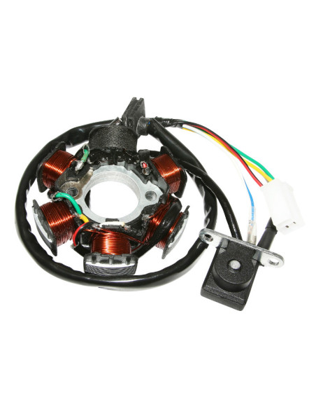 Stator d'allumage scooter Chinois 50 GY6 139QMB 4T (6 pôles)