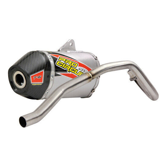 Ligne complète Acier embout carbone Pro Circuit T6 Yamaha 125 TTR