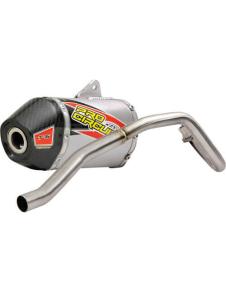 Ligne complète Acier embout carbone Pro Circuit T6 Yamaha 125 TTR