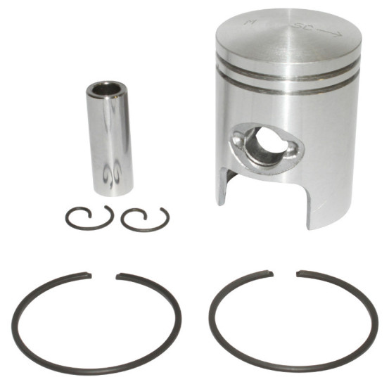 Piston 50cc 2T Piaggio Zip Typhoon NRG Liberty Gilera Stalker Runner Aprilia SR air (qualité premium)