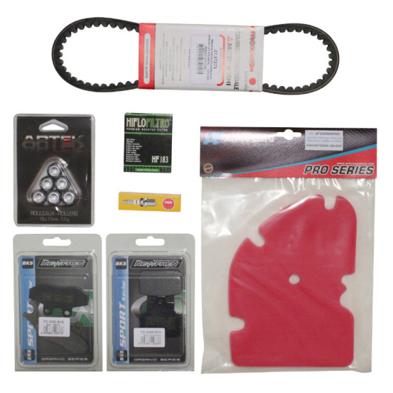 Kit entretien maxiscooter Piaggio 125 X8
