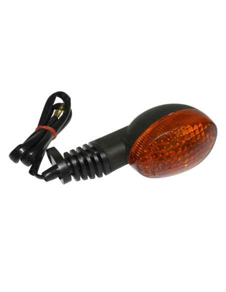 Clignotant Derbi 50 Senda 2002-2003/Senda DRD après 2002 Orange/Noir Arrière Gauche/Avant Droit