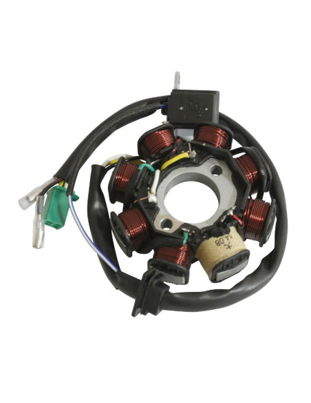 Stator d'allumage scooter Chinois 125 GY6 152QMI 4T (8 pôles)