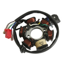 Stator d'allumage scooter Chinois 125 GY6 152QMI 4T (6 pôles)