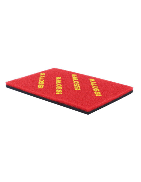 Mousse de filtre à air MALOSSI double densité à découper 200x300x16mm