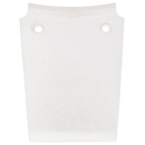 Carénage capot siège arrière scooter Gilera 50 Stalker Blanc brillant
