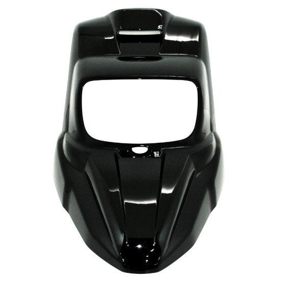 Carénage tablier avant scooter MBK 50 Booster / Yamaha 50 BW'S après après 2004 Noir