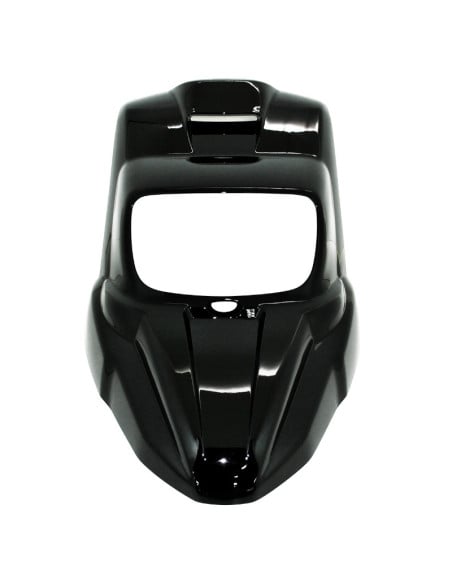 Carénage tablier avant scooter MBK 50 Booster / Yamaha 50 BW'S après après 2004 Noir