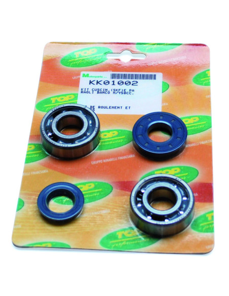 Kit roulements joints spi vilebrequin TOP PERFORMANCES Aprilia/Benelli/Beta/CPI/Generic/Italjet/Keeway/Malaguti/MBK/Yamaha 50cc