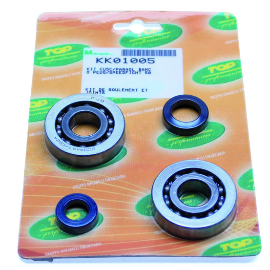 Kit roulements joints spi vilebrequin TOP PERFORMANCES Peugeot 50cc